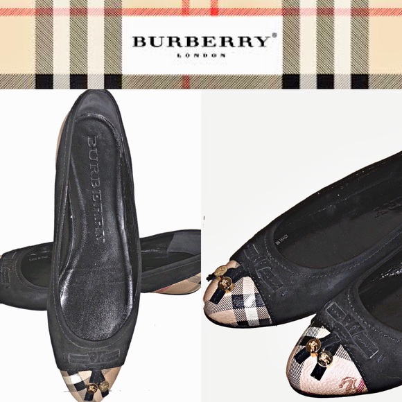 burberry womens flats